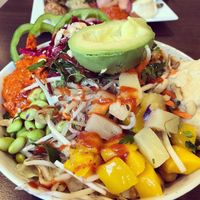 Tofu bowl  at Nancy's Freshfood in Sodertalje