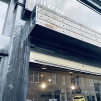 Outsidee  at Little Fitzroy Coffee in Edinburgh