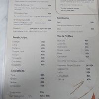 Menu at Samadhi Living - Bliss Casa in 