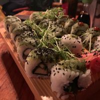 Vegan sushi at Ensō Sushi in Manuel Antonio