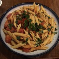 Arrabbiata. So spicy and prettt bland. at Matteo's Osteria in Wailea