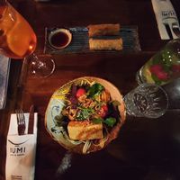 Papaya Salad w/Tofu and Spring Rolls at Good Rice zum Elefanten in Konstanz