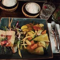 Spicy Mango Curry w/Tofu at Good Rice zum Elefanten in Konstanz