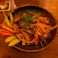 Main course at Quan Xanh in Leipzig