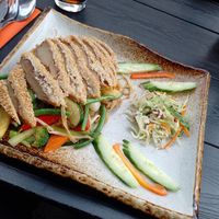 S2,vegane Ente mit Erdnusssoße (Erdnusssoße nicht im Bild) at Quan Xanh in Leipzig