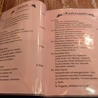 Speisekarte at Quan Xanh in Leipzig