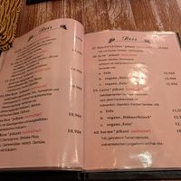 Speisekarte at Quan Xanh in Leipzig