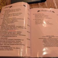 Speisekarte at Quan Xanh in Leipzig