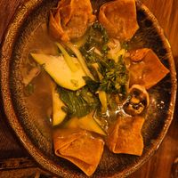 Wonton soup at Quan Xanh in Leipzig