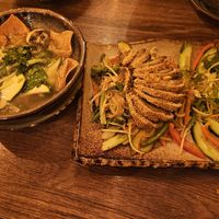 Wonton and duck at Quan Xanh in Leipzig