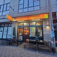 Outside at Quan Xanh in Leipzig