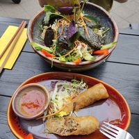 Vorspeise unten (da die falsche gebracht wurde, weiß ich nicht welche Nummer) at Quan Xanh in Leipzig