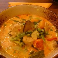 Coconut soup at Quan Xanh in Leipzig