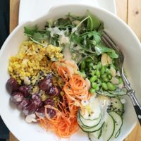 Con lima limon (vegano) at Breathe in Barcelona