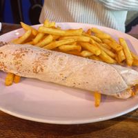 “Kebab” wrap  at Vegology in West London