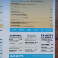 Menu, Pg 2 of 2. March 2024. at Vegology in West London