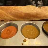 Paper dosa   at Udupi Palace in San Francisco