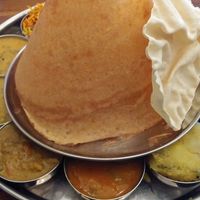 Vegan thali at Udupi Palace in San Francisco
