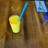 Vegan Mango Lassi at Udupi Palace at Udupi Palace in San Francisco