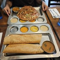 Dosa and.. at Udupi Palace in San Francisco