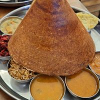Vegan Thali at Udupi Palace in San Francisco