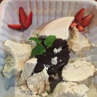 Brownie with ice cream  at Puerto&Co in Puerto Viejo De Talamanca