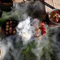 Sushi platte at Secret Garden in Berlin