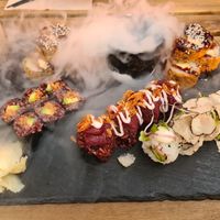 Sushi at Secret Garden in Berlin