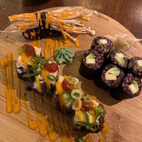 Sushi plate  at Secret Garden in Berlin