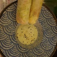 Great summer rolls  at Secret Garden in Berlin