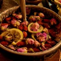 Rosenzauber Tee at Secret Garden in Berlin