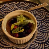 Crème brûlée at Secret Garden in Berlin