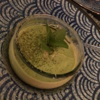 Green Harmony (fresh avocado matcha-cheesecake with a chocolate biscuit base) -> 4€
  at Secret Garden in Berlin