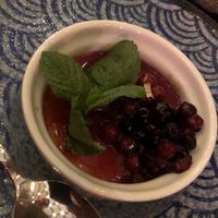 Happy Ending (Creme Bruleé made from vanilla and lemon with a slightly sweet ginger-agave sauce) -> 4€  at Secret Garden in Berlin