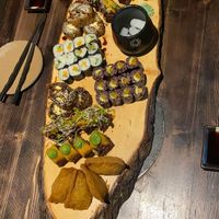 Sushi plate  at Secret Garden in Berlin