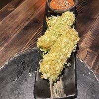 Crunchy tofu   at Secret Garden in Berlin