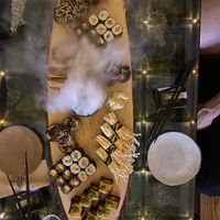 plate for 4 (from above)  at Secret Garden in Berlin