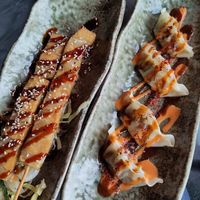 2 starters:   steamed dumplings at Secret Garden in Berlin