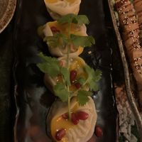 Round dumplings  at Secret Garden in Berlin