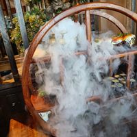 Spectacular smoke at Secret Garden in Berlin