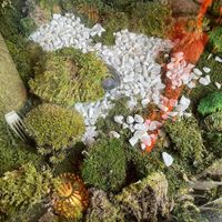 Cool glass tables   at Secret Garden in Berlin