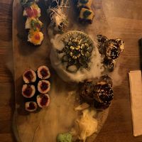 First selection from the menu  at Secret Garden in Berlin