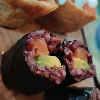 Avocado and plant Salmon at Secret Garden in Berlin