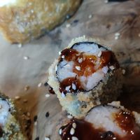 Crispy Mini rolls at Secret Garden in Berlin