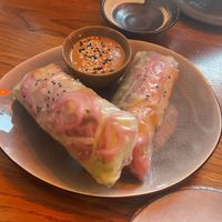 Summer rolls   at Secret Garden in Berlin