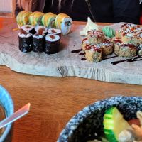 Sushi platter at Secret Garden in Berlin