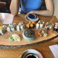 Mixed sushi  at Secret Garden in Berlin