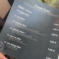 Sushi   at Secret Garden in Berlin