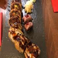 Vegan sushi at Secret Garden in Berlin