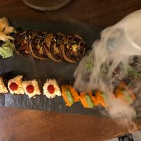 Vegan sushi at Secret Garden in Berlin